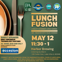 Lunch Fusion at Harbor Brewing with Eccezion! Multi-Chamber