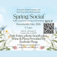 Spring Social Pizza & Wine Networking Event