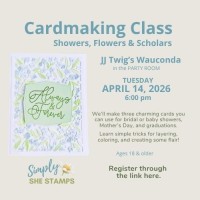 Cardmaking Class at Twig's