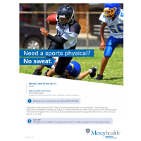 Sports Physicals at Mercyhealth Richmond