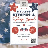 Stars, Stripes, Shop Local Market