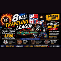 Rack ’Em Up — A New 8-Ball Traveling League Is Starting!
