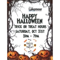Lakemoor Trick or Treating!