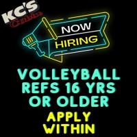 Now Hiring Volleyball Refs!
