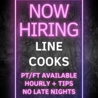 Hiring Full Time & Part Time Line Cooks