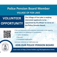 Volunteer Position - Police Pension Board 