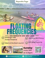 Floating Frequencies Sound Bath on the Lake