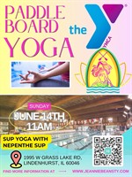 SUP Yoga at the YMCA