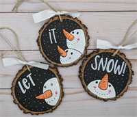 Create your own Christmas + Winter Holiday Ornaments!