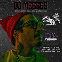 DJ MESSES: Sunsets & Soundwaves at Captain’s Quarters