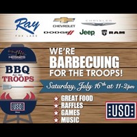 USO Support the Troops BBQ – Powered by Ray Chrysler Dodge Jeep Ram & MESSES