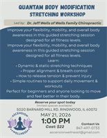 Stretching Workshop w/ Dr. Jeff Wells at Ascension Wellness