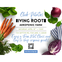 Club Pilates - Free Mat Class at Living Roots Farm