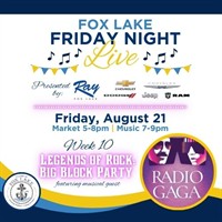 Fox Lake Friday Night Live Week 10 - Legends of Rock: Big Block Party