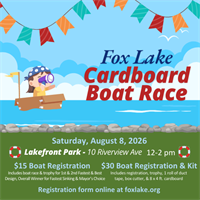 Fox Lake Cardboard Boat Race