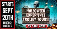 Halloween Experience Trolley Tours at Volo Museum