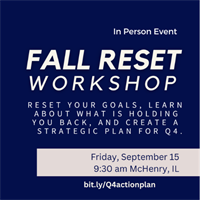 Fall Reset: Q4 Goal And Action Plan Workshop in McHenry