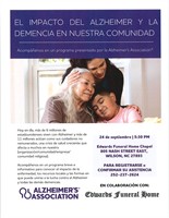 FREE SEMINAR - The Impact of Alzheimer's & Dementia In Our Community