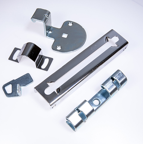 Array of metal formed parts