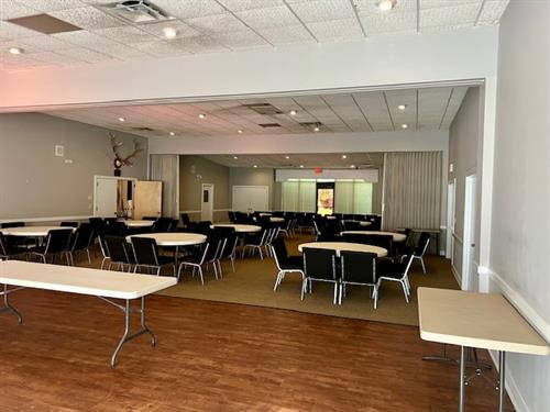 The Elks Lodge has plenty of space for your next event