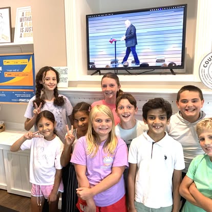 Kidpreneur Camps for my neighborhood kids at my house learning Dave Ramsey's money principles!