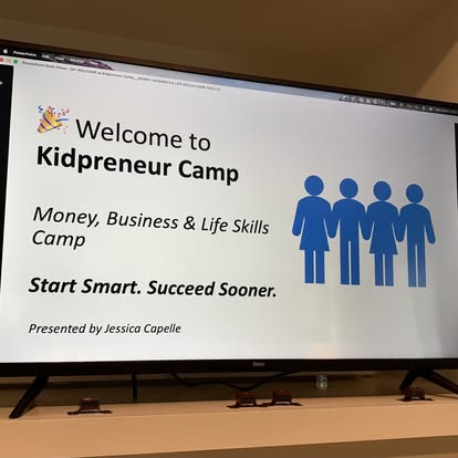 Neighborhood Kidpreneur Camp