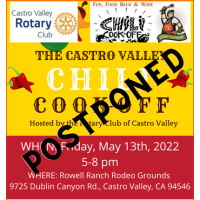 Castro Valley Chili Cook-Off - Hosted By Rotary Club of Castro Valley CA. 