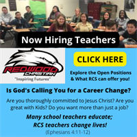 Now Hiring Christian Teachers – God’s Calling