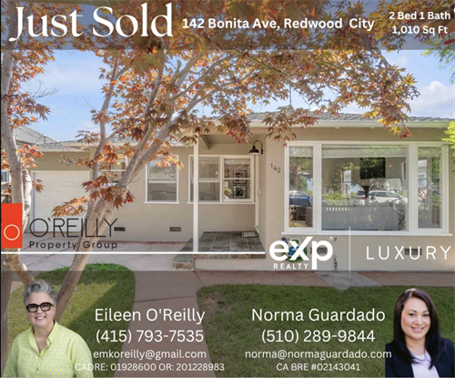 Just Sold in Redwood City