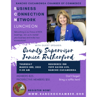 BCN Luncheon: County Supervisor Janice Rutherford