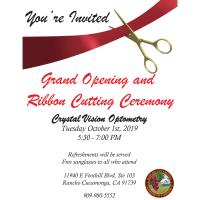 Crystal Vision Optometry Group Ribbon Ceremony
