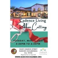 Ribbon Cutting for Cadence Living