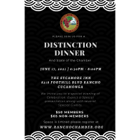 Distinction Dinner and State of the Chamber