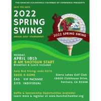 2022 Spring Swing Golf Tournament