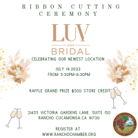 Luv Bridal- Ribbon Cutting