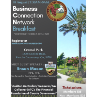 BCN Breakfast: San Bernardino County Auditor- Ensen Mason