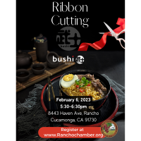 Ribbon Cutting - Bushi by Jinya