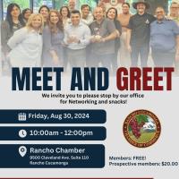 Meet and Greet at the Rancho Cucamonga Chamber