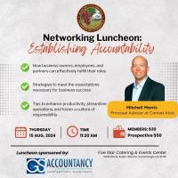 BCN Luncheon: Networking Luncheon - Establishing Accountability