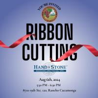 Hand and Stone Massage and Facial Spa Ribbon Cutting