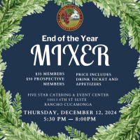 End of the Year Rancho Chamber Mixer