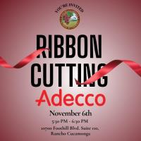 Adecco Ribbon Cutting