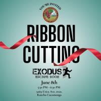 Exodus Escape Room Ribbon Cutting