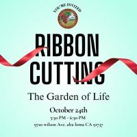 Garden of Life Ribbon Cutting