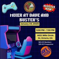 Mixer at Dave and Buster's