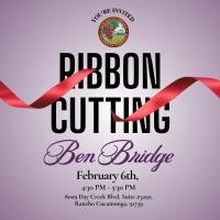 Ben Bridge Ribbon Cutting