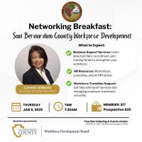 BCN Breakfast - San Bernardino County Workforce Development