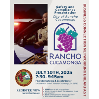 BCN Breakfast - Safety and Compliance Presentation, City of Rancho Cucamonga