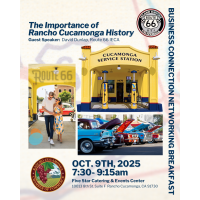 BCN Breakfast - Cucamonga Service Station - History of Rancho Cucamonga