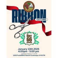 The Root 66 Garden Ribbon Cutting